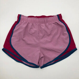 Nike dri-fit pink lined workout running shorts size XS